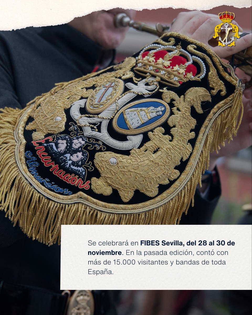 ¡Participamos en MARCO 2025! 🎺 Emocionados por poder llevar nuestra música a la Feria de Música, Arte y Cofradías más importante del país. Pronto os contaremos el día y hora de nuestra actuación 👀

#𝑺𝒖𝒆𝒏𝒂𝑳𝒂𝑬𝒏𝒄𝒂𝒓𝒏𝒂𝒄𝒊𝒐́𝒏 #𝑺𝒖𝒆𝒏𝒂𝑨𝒍𝒎𝒖𝒏̃𝒆́𝒄𝒂𝒓