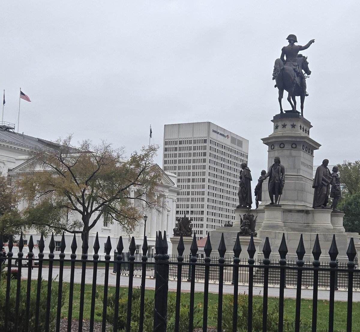 The father of our country is watching as we return to Richmond today to try and stop Democrats from bringing the Frankenstein's monster of Gerrymandering back from the dead.

Keep talking, keep calling, and most importantly keep voting.