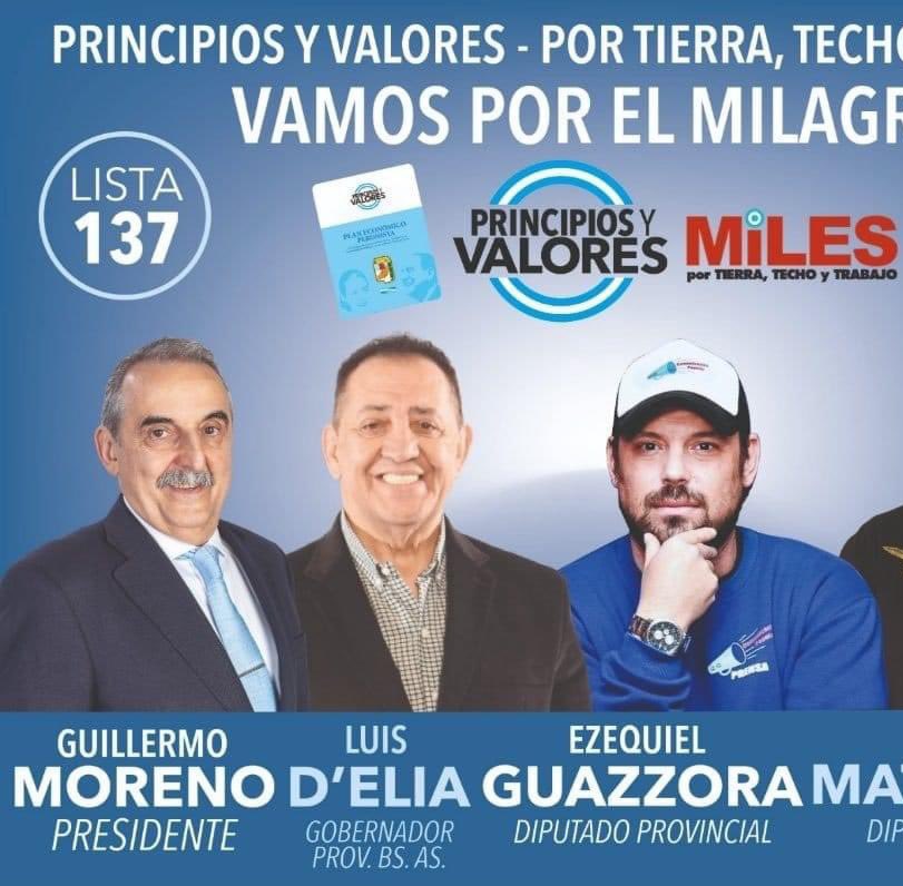 Un afiche, tres presos.