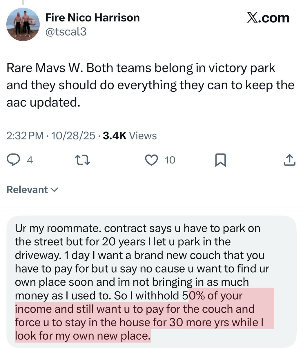 WjMcco's tweet photo. @tscal3 @townbrad @dalton_trigg Just a new perspective for Patrick Dumont’s burner account https://t.co/dydtIiJ5fc