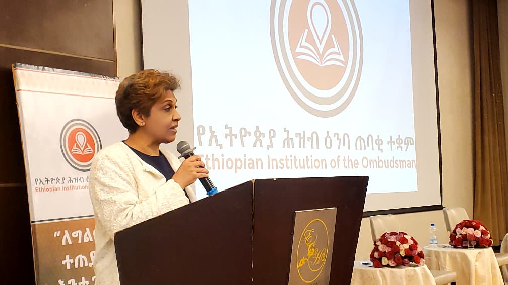 UNESCO_Addis's tweet image. 🌐@RBissoonauth reaffirmed: “Ensuring the Right to know, the Right to Act,” during the International Day for Universal Access to Information celebration themed “Ensuring Access to Environmental Information in the Digital Age.” 🌍 #AccessToInfoDay #RightToKnow #UNESCO