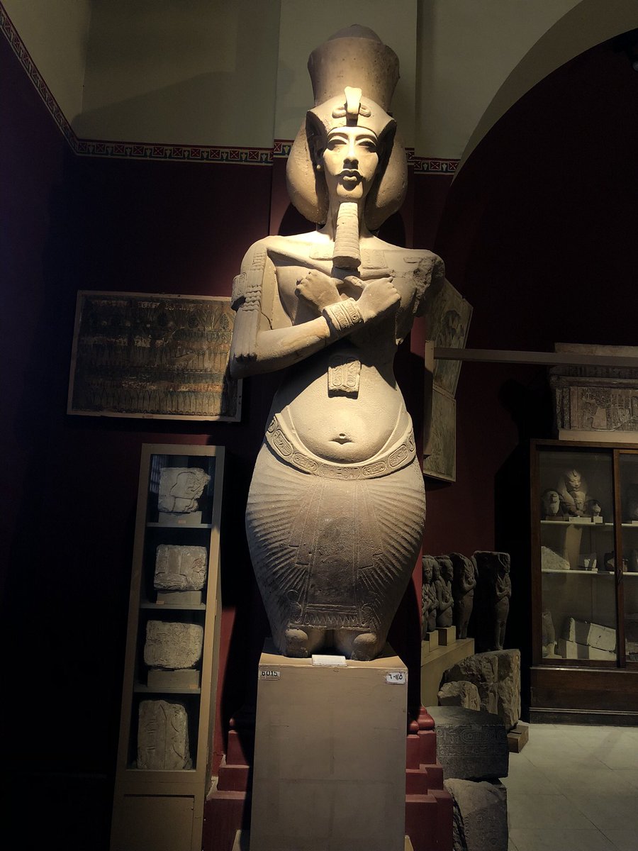 Akhenaton… Tek Tanrılı inanç sistemini ilk kez savunan firavun. #KahireMüzesi