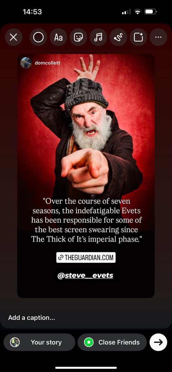 Steve Evets tweet media