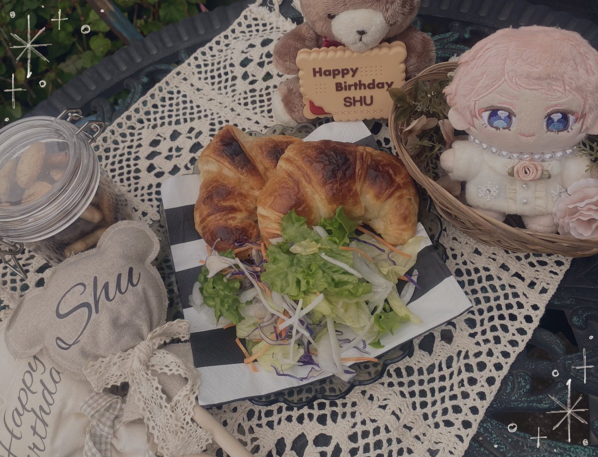 #斎宮宗誕生祭2025

宗くんお誕生日おめでとう！
これからもValkyrieだけの芸術を楽しみにしています💐