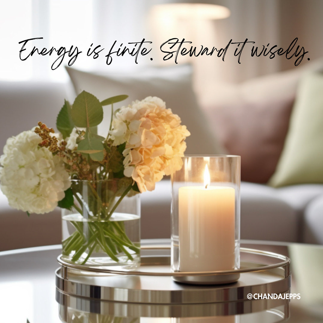 ChandaJEpps's tweet image. Last week, my peer coach said:
“Energy is finite. Use it with intention.”
It was both a reminder and a redirect—protect what fuels you so you can keep showing up.
A dim light doesn’t mean a fading purpose.
Sometimes it just needs space to be rekindled.
#Leadership #InnerWork