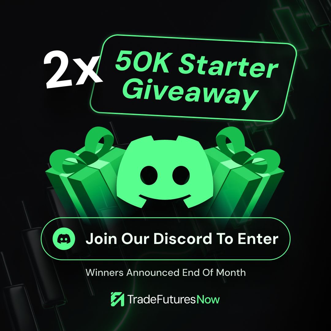 🎉 The <a href="/tfnfutures/">Trade Futures Now</a> Glveaway 🎉

2 x 50K STARTER CHALLENGE

Here the steps-

🥇Follow: <a href="/tfnfutures/">Trade Futures Now</a> <a href="/ProfitProphet00/">The Profit Prophet</a> <a href="/Mukul_FX/">MUKUL - Price Action.</a>

🥈Like and Repost this post.

🥉Tag 3 friends

Join the discord and say HELLO! (Post proof below). linkly.link/2HdxL

Winners Next Week 🏆