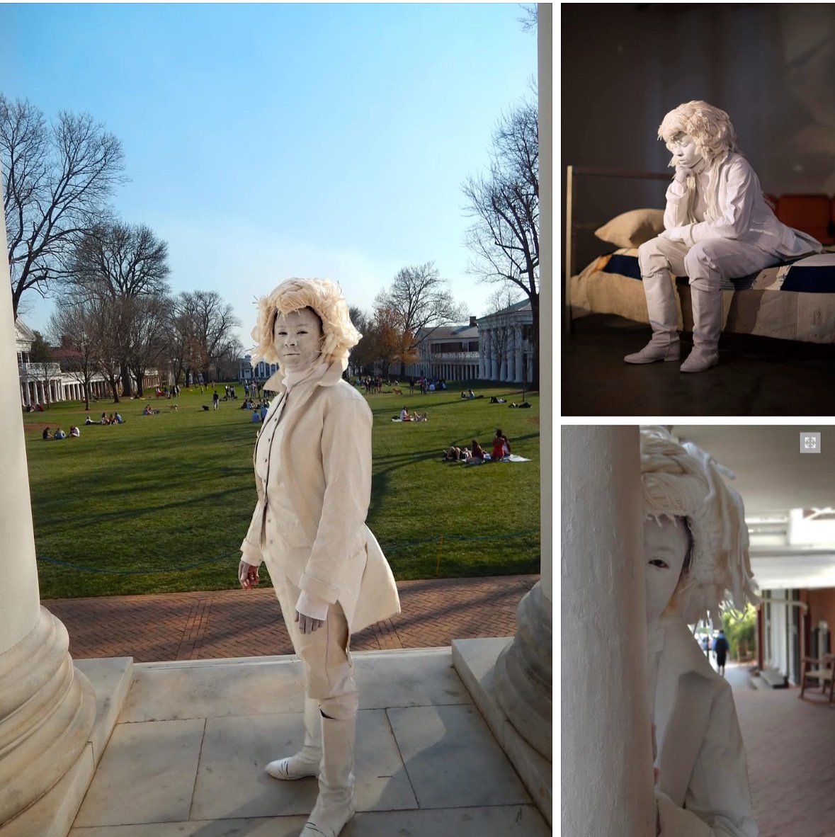PresidentsVisit's tweet image. Marisa Williamson created a photograph series, “The Ghost of Thomas Jefferson” showing how much his legacy “haunts” us 🏛️👻Check out “Visits FROM the Presidents! Halloween &amp;amp; Presidential Ghost Stories!” 🎃👻

visitingthepresidents.buzzsprout.com/1617841/episod…

#president #ThomasJefferson #ghost #Halloween
