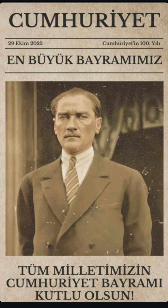 YAŞASIN CUMHURİYET 🇹🇷