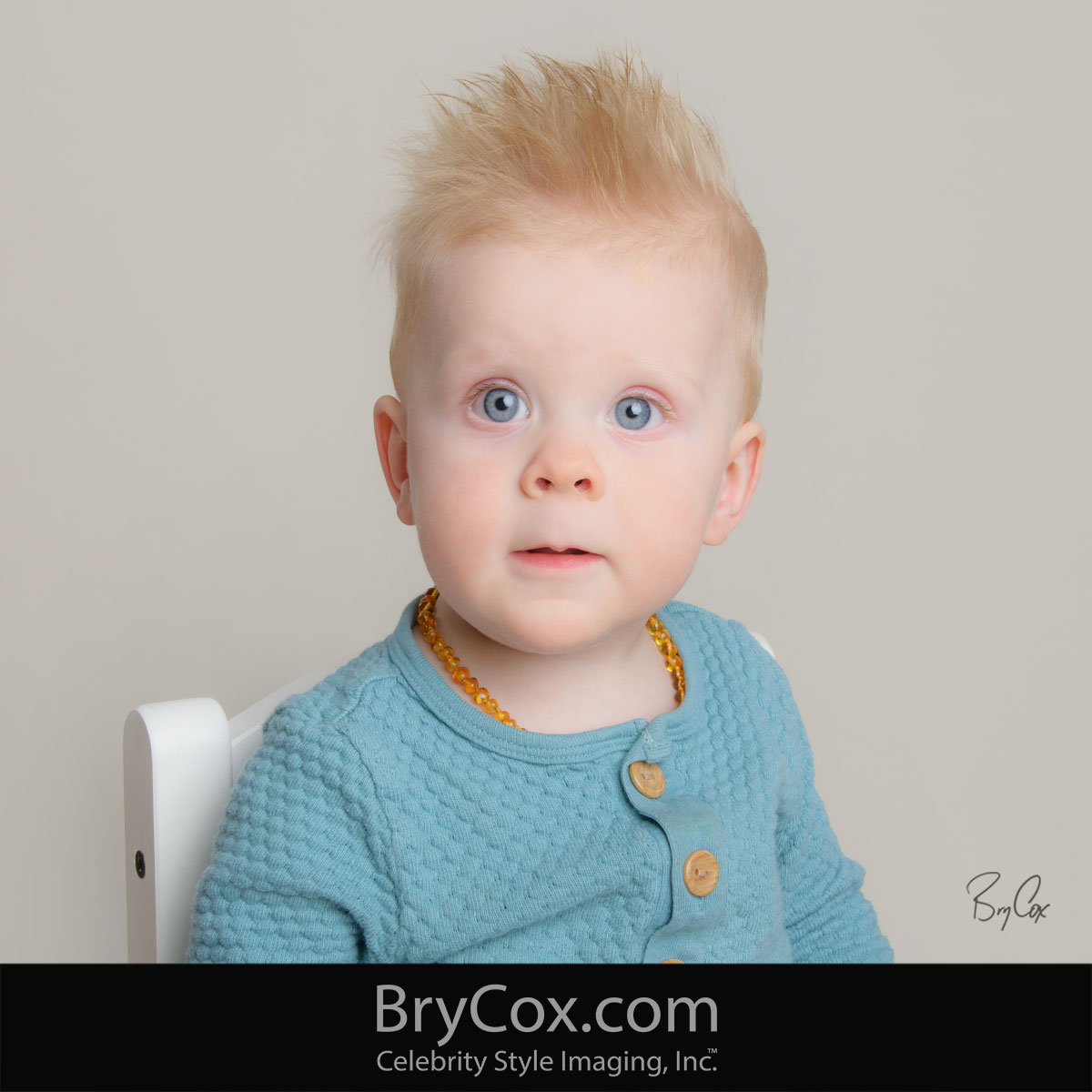 This cute little boy with his big expressive eyes and sticky-upy hair, was so fun to have in the studio. I love his photographs. You have to check them out on my blog brycox.com/category/blog/