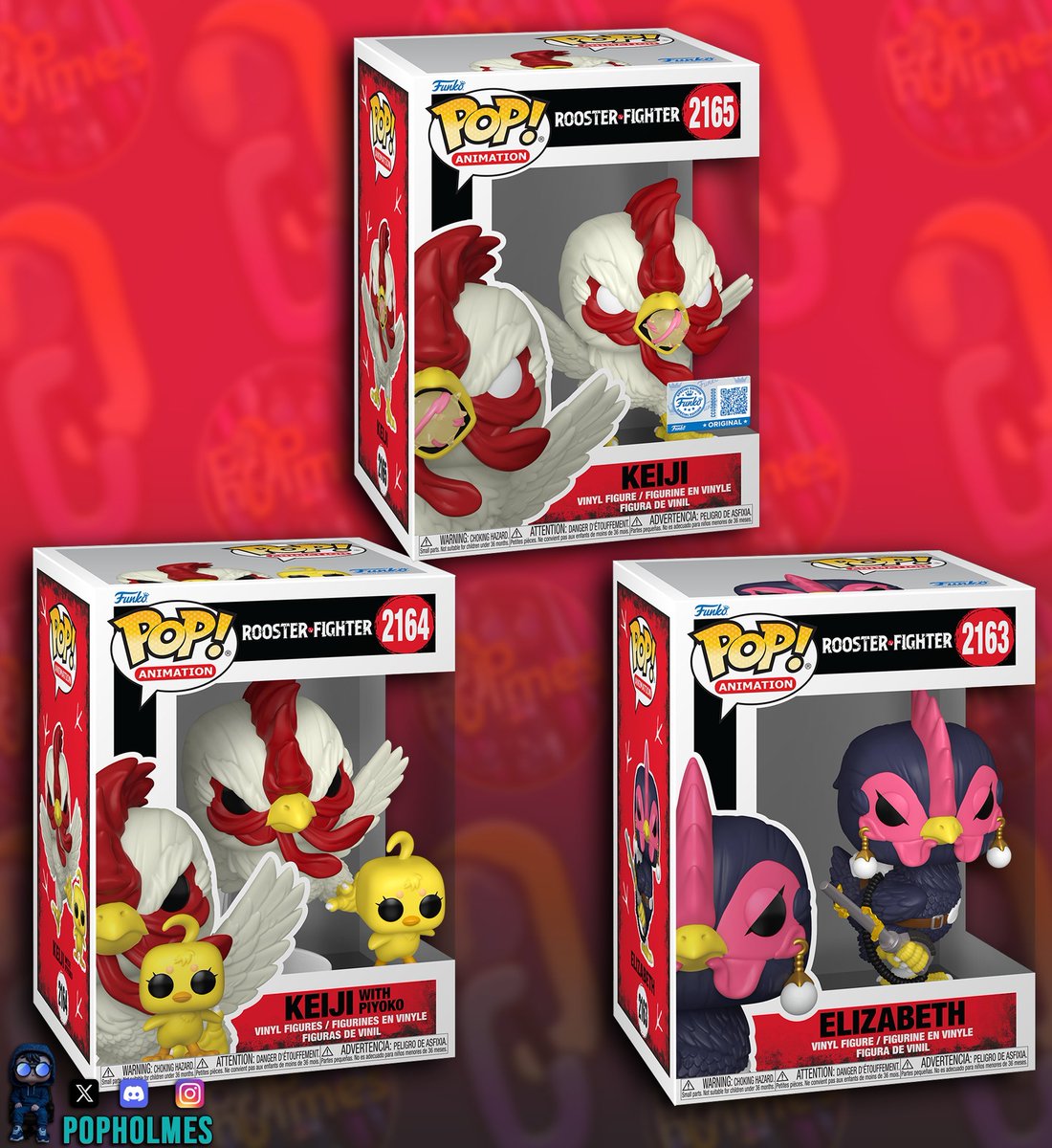 pop_holmes's tweet image. Rooster Fighters Funko Pop including the exclusive are now available for preorder at Funko shop #ad 
.
popholmes.tech/l/4zhRg
.
#roosterfighters #funkoshop #popholmes #collectibles #funko