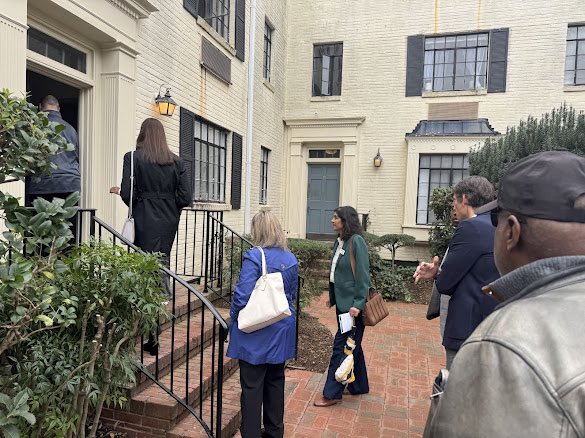 This week, the Grosevenor Garden Tour allowed state legislators a chance to see a great model for inclusive, affordable housing for North Carolinians with I/DD. This collaborative between HOPE NC, <a href="/CASAhousing/">CASA</a>  &amp; <a href="/Alliancebhc/">Alliance Health</a> has created needed options for community living!