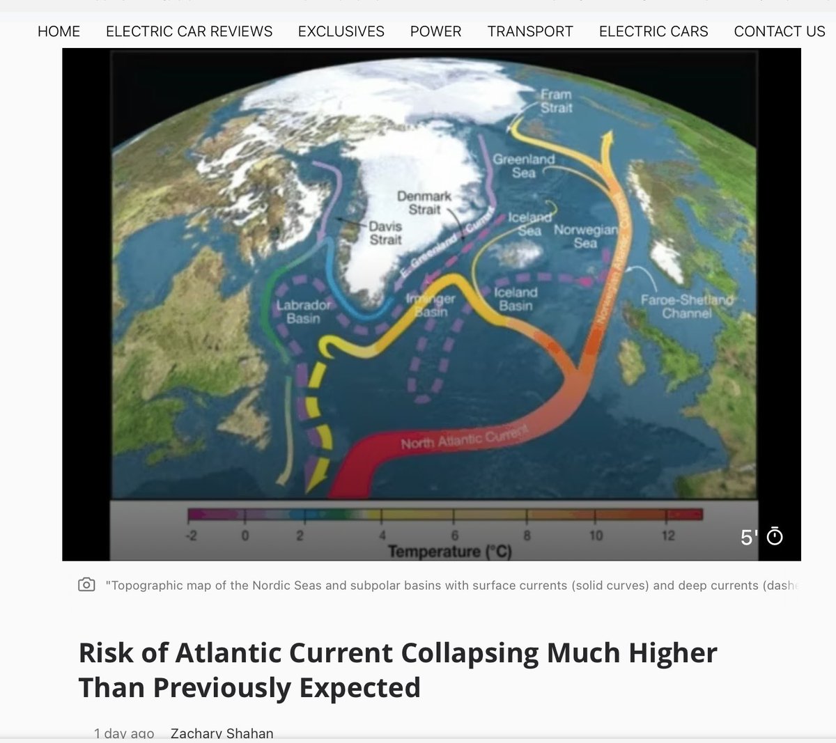 New research finds a 70% chance the AMOC collapses under current emissions….37% under moderate cuts, 25% even under low ones.
That collapse would upend rainfall, chill Europe, wreck crops, and raise seas.
We blame fossil fuel billionaires because mirrors are awkward.
