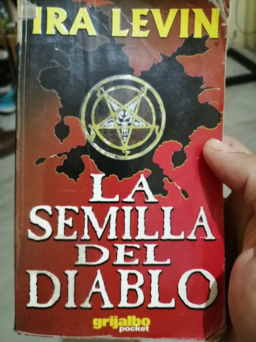 ESPECIAL DE HALLOWEEN 🎃 V.

- Sigan la cuenta.
- Los que RT este tw y me dejen su correo en el DM, les puedo ir enviando en digital.

📚 LA SEMILLA DEL DIABLO, de Ira Levin.