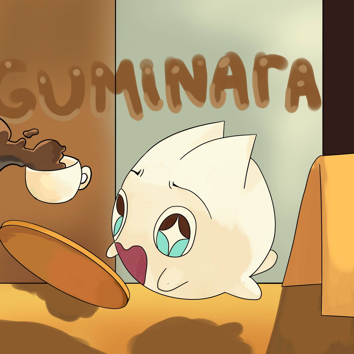 Guimnara's tweet photo. Sprite was in hurry 
And he fell..

Go! Go! Go! Soon Discord User Snapshot!
#Art #Irys https://t.co/AvyhDBBg55