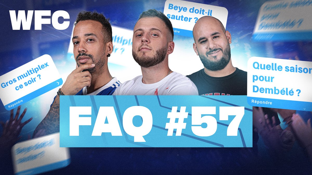 ❓ Venez poser toutes vos questions sur le multiplex de ce soir... et plus encore.

🚨 LIVE 13H ▶️ youtube.com/live/lTBx6poN4…

🗣️ <a href="/tidianymbo/">Tidiany M'Bo</a> / <a href="/TBonnavent/">Thomas Bonnavent</a> / <a href="/walidacherchour/">𝚆𝚊𝚕𝚒𝚍 𝙰𝚌𝚑𝚎𝚛𝚌𝚑𝚘𝚞𝚛</a>