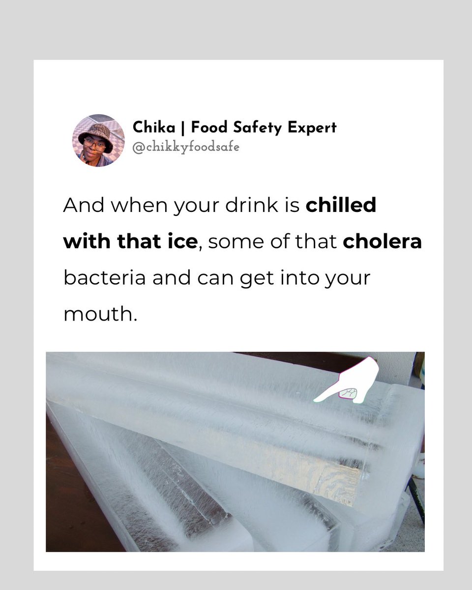chikkyfoodsafe's tweet image. You’re part of the people spreading cholera, if you still freeze just any water into ice😟

#chikkyfoodsafe #iceblocks #cholera