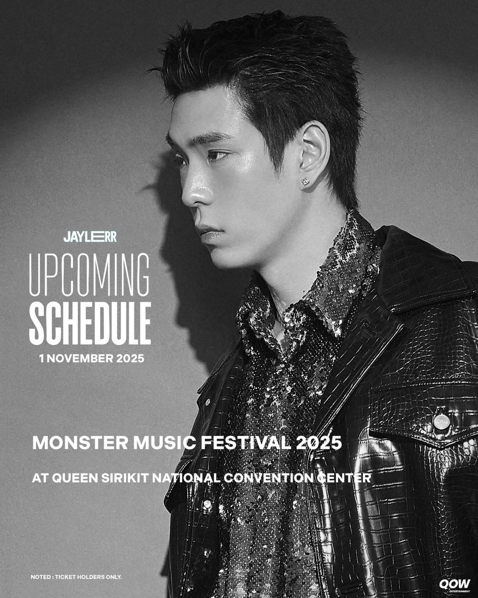 [JAYLERR]
UPDATE SCHEDULE
—
1 NOVEMBER 2025
—
#QOW_Ent #JAYLERR