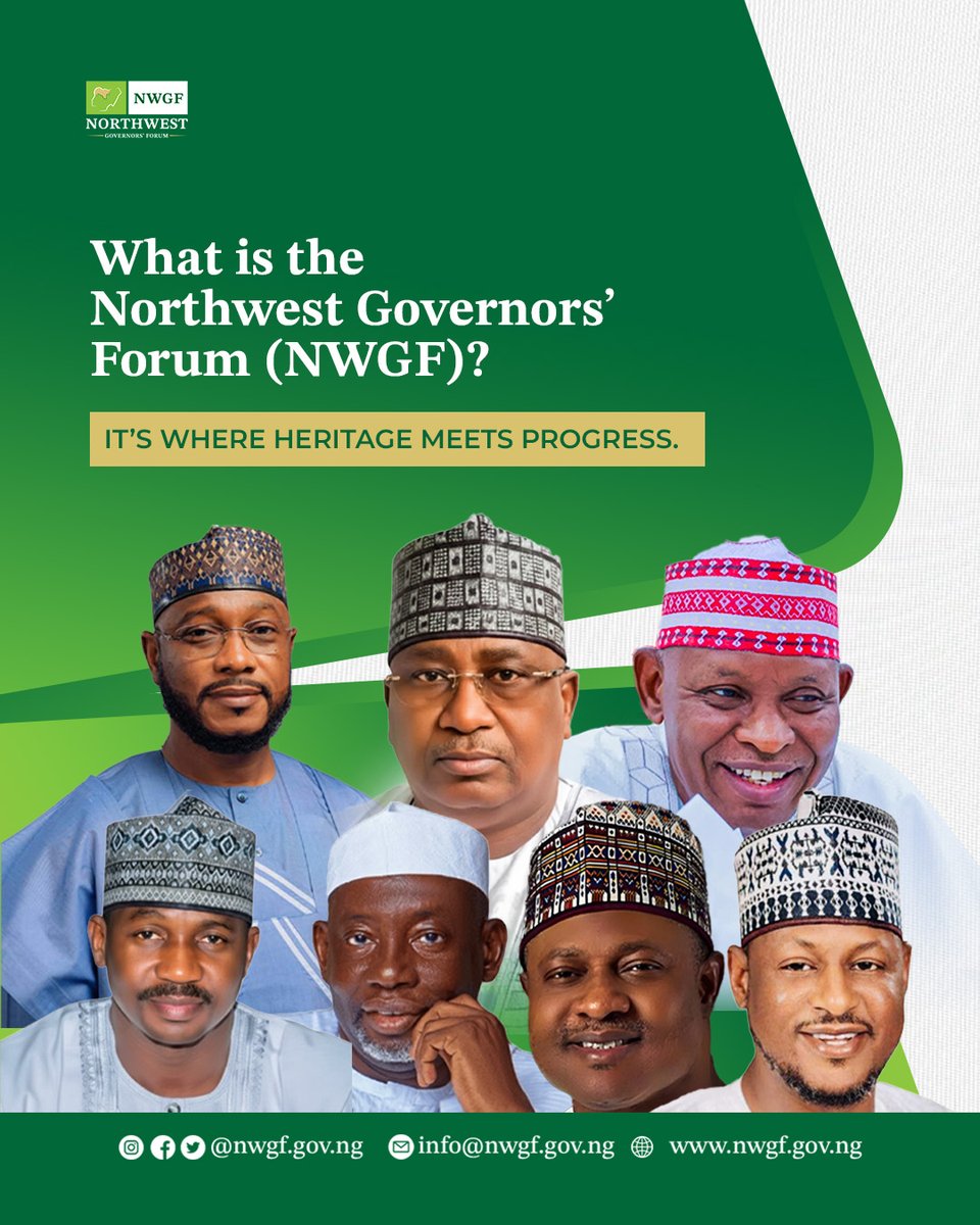 The Northwest Governors' Forum unites heritage + governance across NW Nigeria - creating bridges between generations, ethnicities &amp; ideas.

When we connect tradition with transformation —we build governance that lasts.

#NWGF #UnityInDiversity #CelebrateHeritage #NaijaLeadership