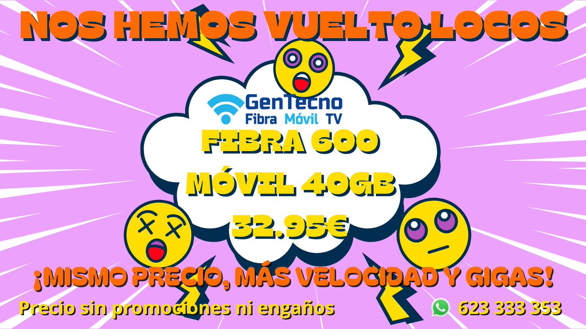 Los mejores negocios de Ponferrada con la mejor fibra berciana 😁 Damos la bienvenida a la familia GenTecno al Artea - Ponferrada Park 🥰 Ven a visitarnos a la avenida Compostilla 10 de Ponferrada  o llama al 987 196 333 🤩 
#fibra #berciana #bierzo #ponferrada