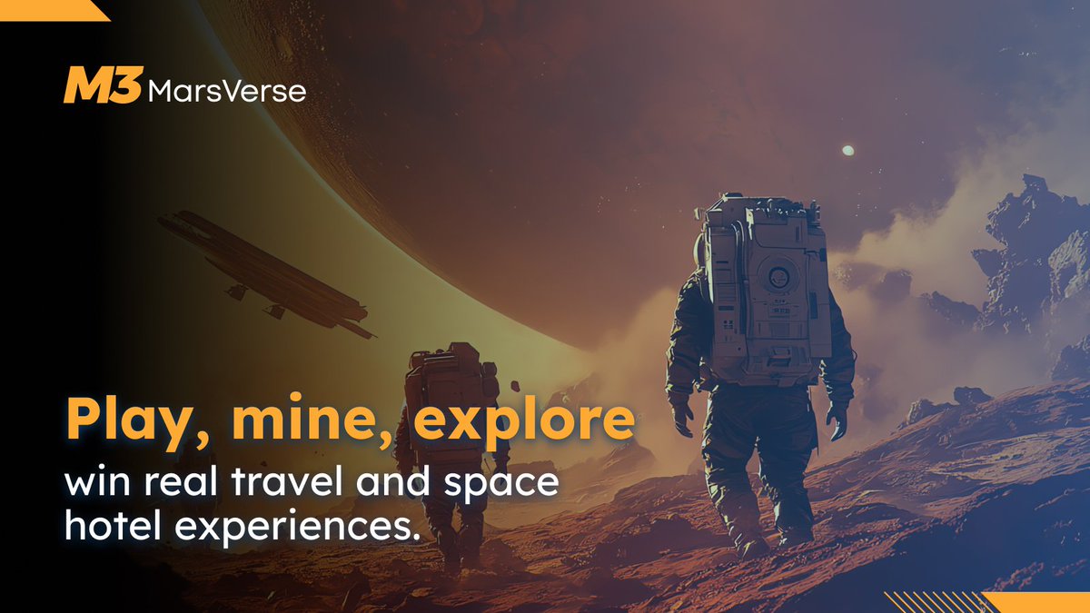 MarsVerse_M3's tweet photo. 🌌 Join MarsVerse on our journey from Earth to a multi-planetary future! With our three-step strategy, we're building a vibrant ecosystem for interstellar migration. 🌍✨
Together, we’ll make Mars colonization a reality.
#MarsVerse #SpaceMigration #Web3 https://t.co/knbBx0Al71