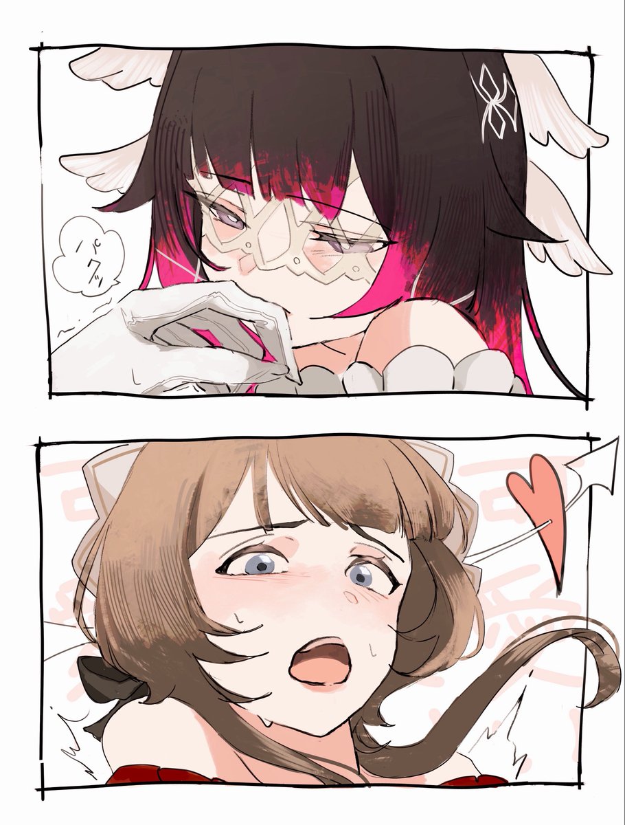 構って....🕊️

#sandbina #Sandrone #Columbina