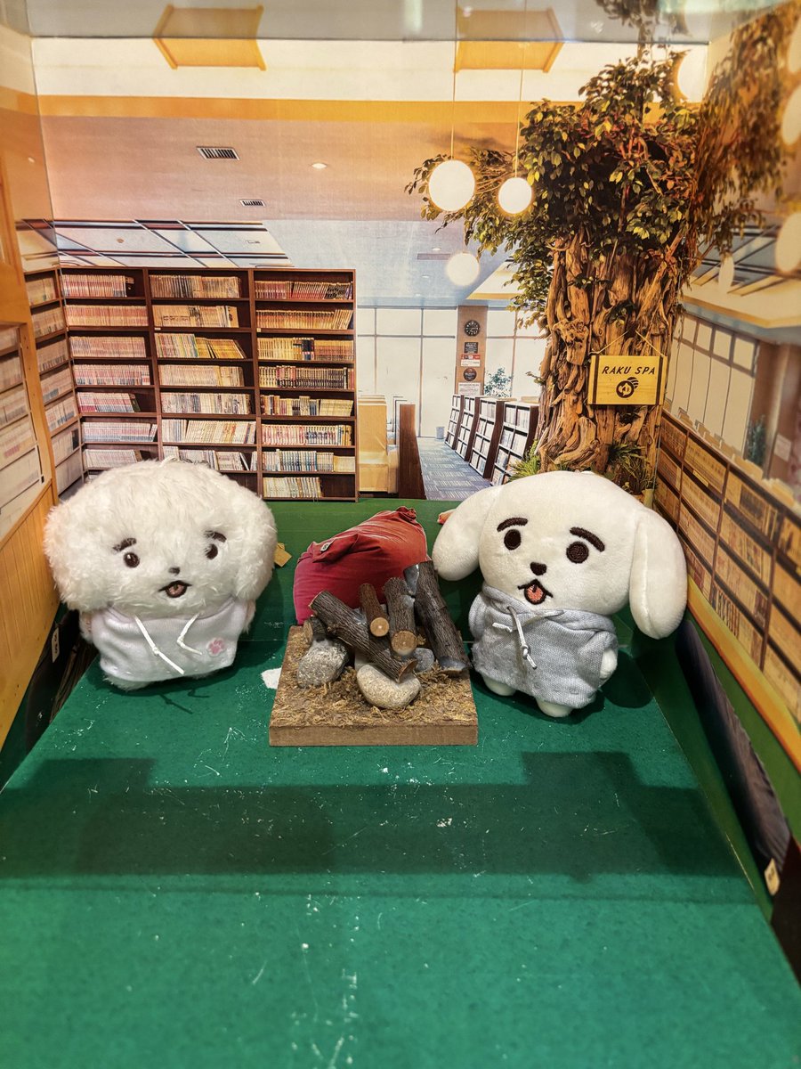 MT95735904's tweet photo. 今日は温活♨️
ペックも一緒🐶🐶💕

帰り際にぬい用の撮影スポット発見👀
行きも通ったけど、気がつかなかった😂 https://t.co/r4pxoSnNad