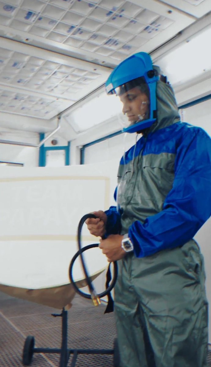 lando doing the spray challenge three years later