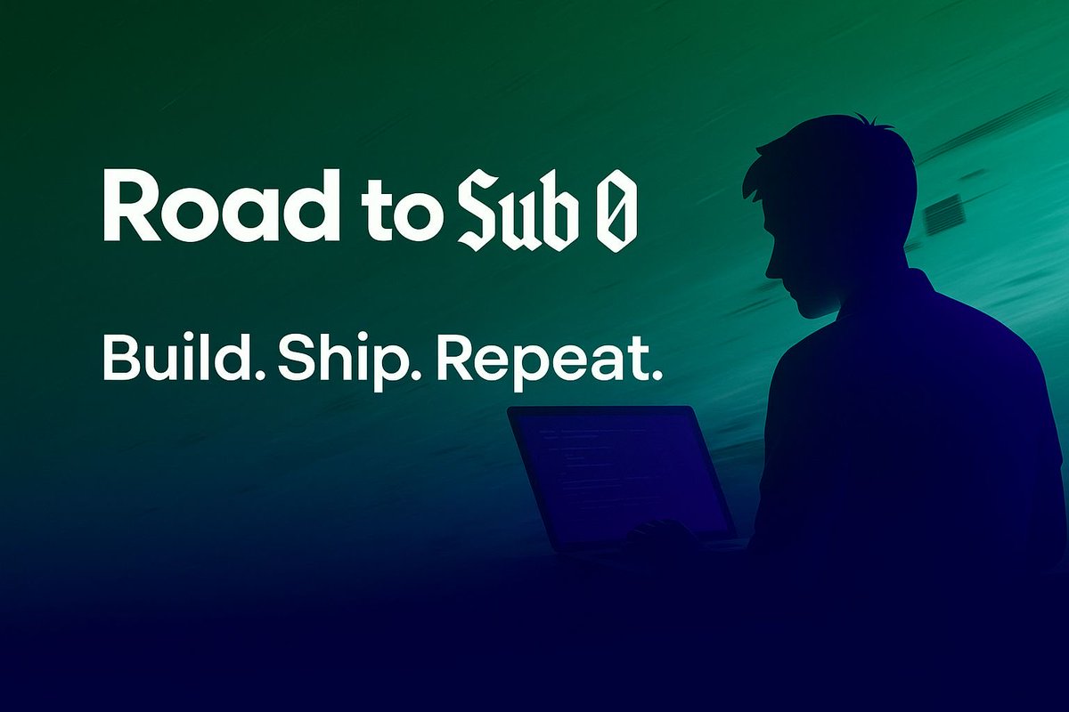 Are some devs still sleeping on Sub0? 👀

The real builders don’t stop after launch, they iterate, test, and ship again.
This is the Road to Sub0. 🚀

#PolkadotAfrica #RoadToSub0 #Web3Builders