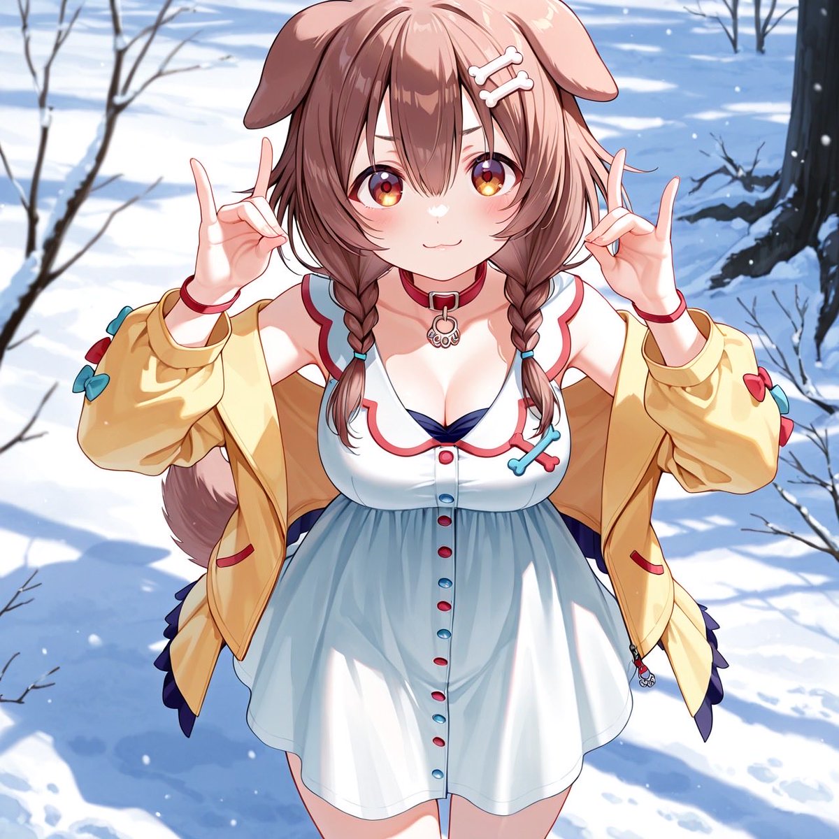 ice_AISU_AI's tweet image. 戌神ころね
#AIart #AIイラスト