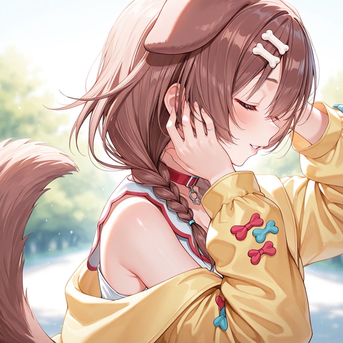 ice_AISU_AI's tweet image. 戌神ころね
#AIart #AIイラスト