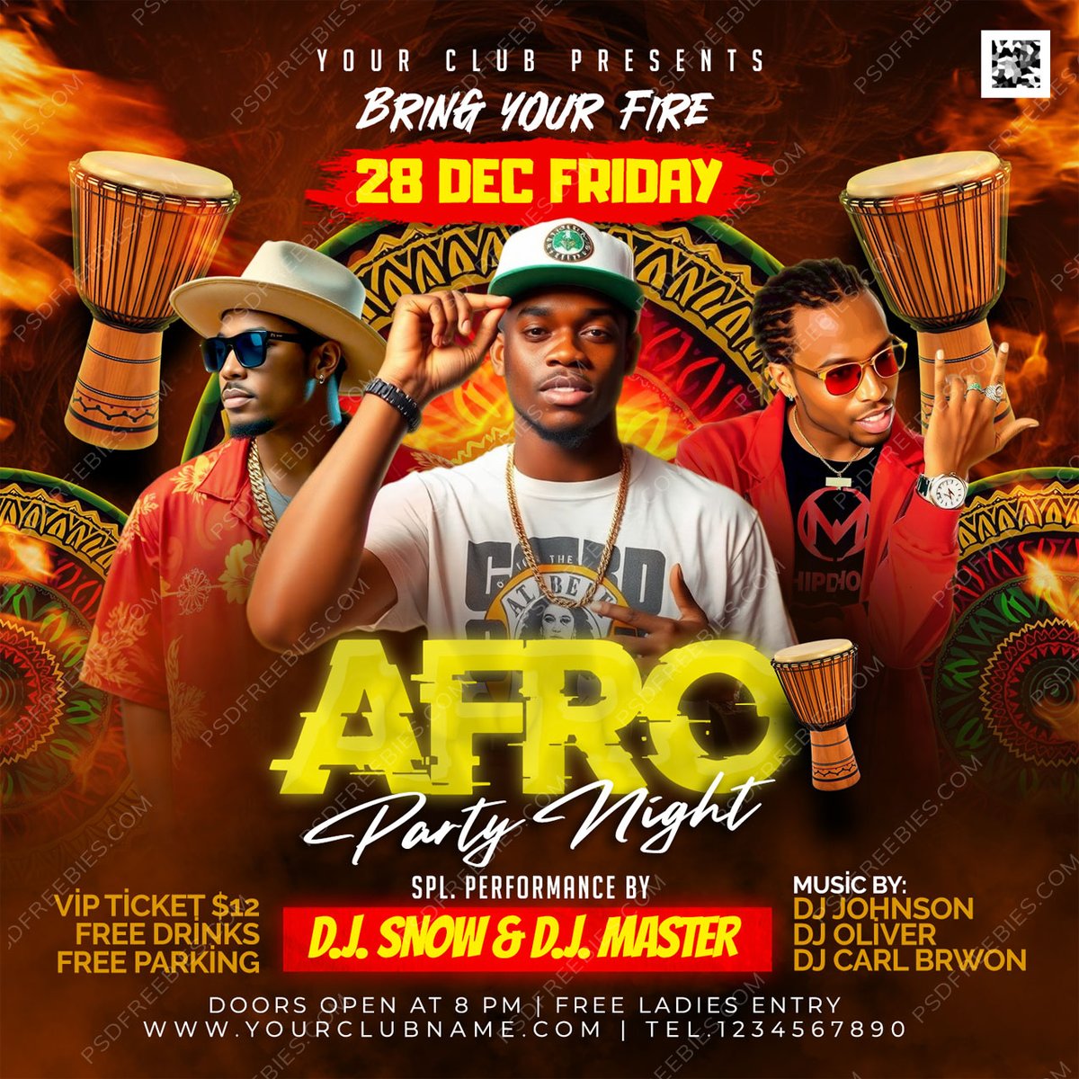 PSDFreebies's tweet image. Download the Afro Night DJ Party Social Media Flyer PSD.
Link Here &amp;gt;&amp;gt; psdfreebies.com/psd/social-med…

#AfroNight #DJParty #ClubFlyer #AfroBeats #MusicEvent #PartyFlyer #PhotoshopTemplate #PSDflyer #NightClubEvent #EventPromotion