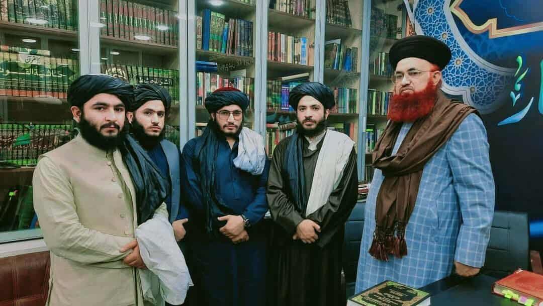 His son with ʿAllāmah Dr. Āṣif Jalālī