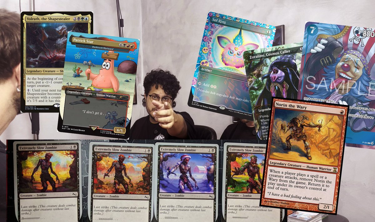 10 cartas de magic para conocer a Roberto 😂