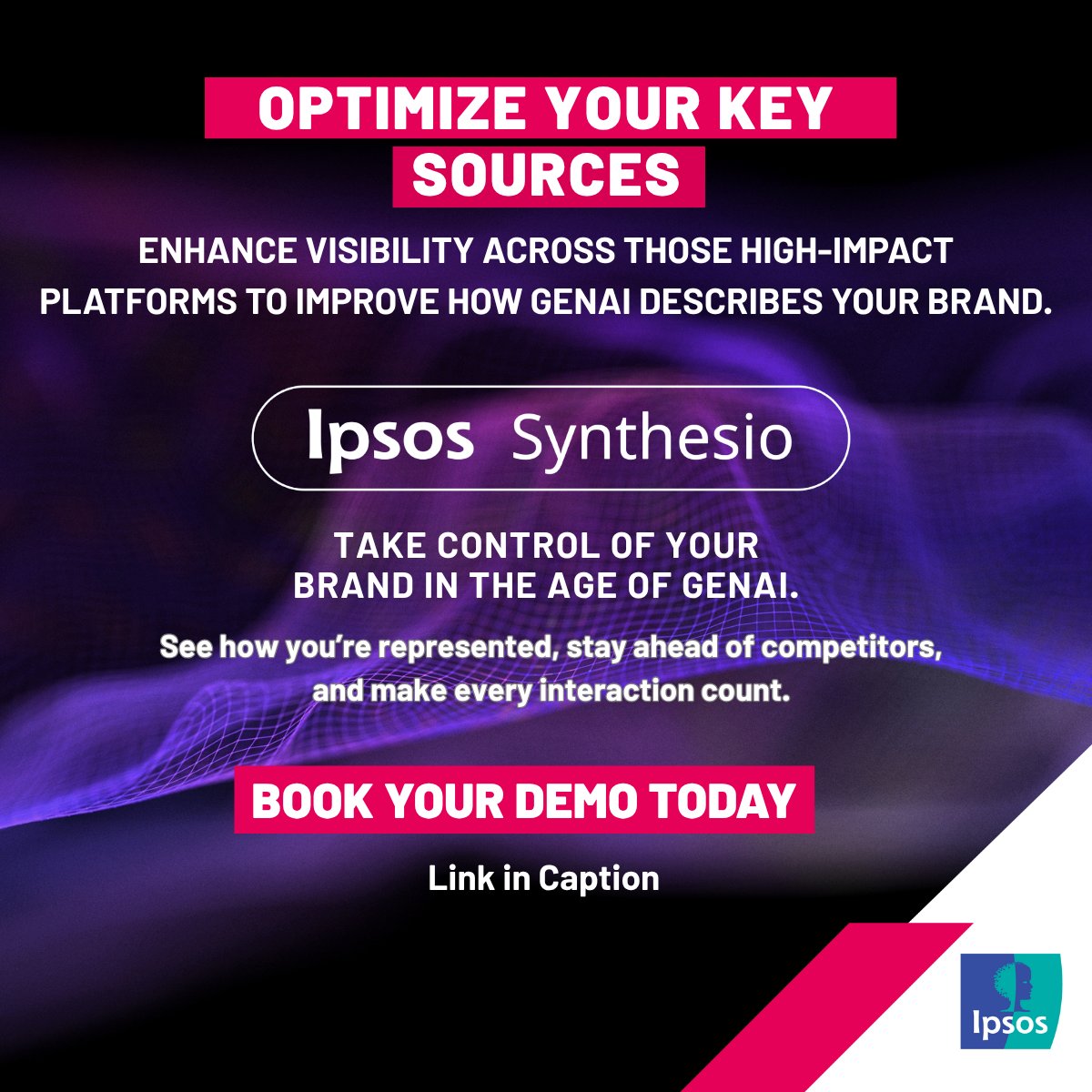 Have you asked a GenAI tool about your brand, and didn’t like the answer? 👀
See what GenAI really says about you with Synthesio GEO.
Uncover visibility drivers &amp; take control of your digital presence.
🔗Book your demo today: synthesio.com