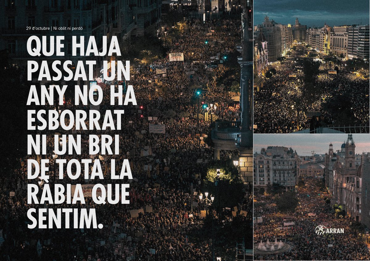 Arran_jovent's tweet image. Us prometem que tota eixa ràbia us la passarem per sobre fins que una altra manera de viure siga possible! Tenir memòria és un deure del nostre poble. Tenir ràbia és un dret de la nostra classe. Lluitar per un present i un futur lliure, digne i millor, la tasca del jovent. ✊🚩