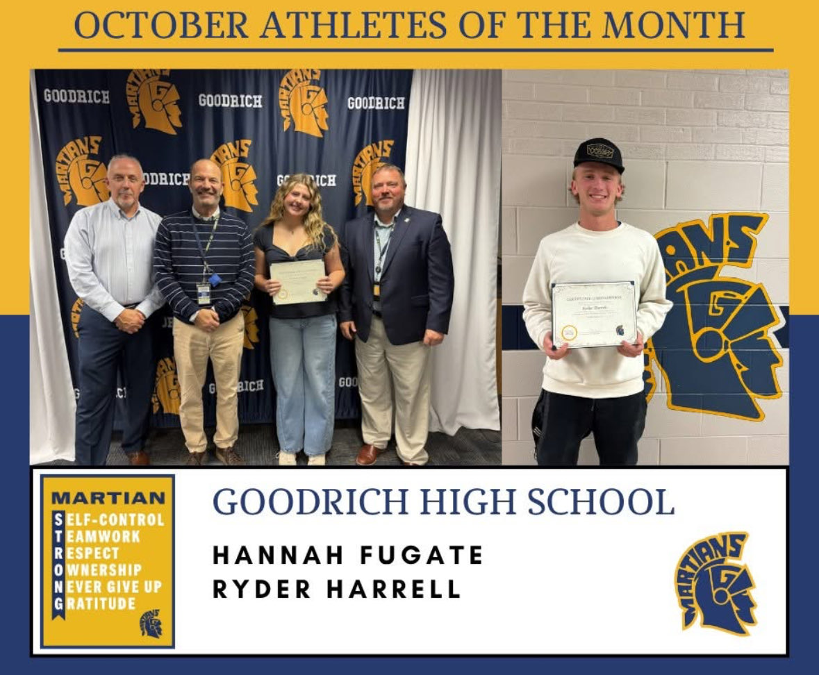 Congrats to Ryder for being selected as an Athlete of the Month for October!! Well deserved!