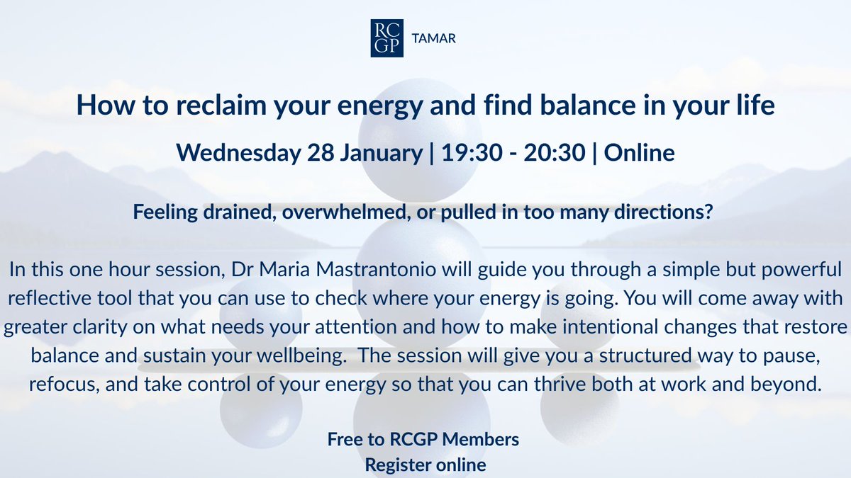 RCGP Tamar Faculty tweet media