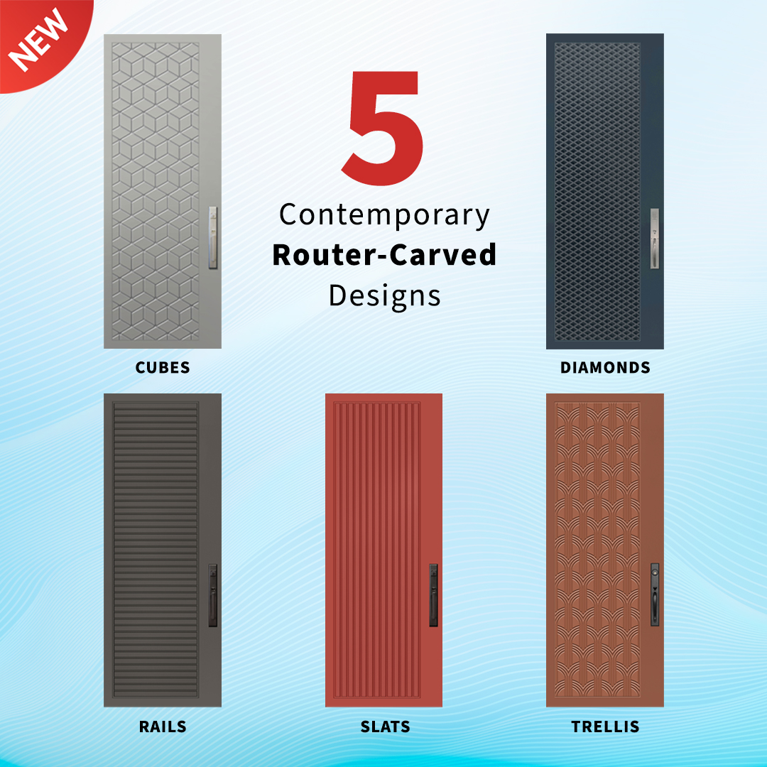 GlassCraftDoors's tweet image. ✨ New Release: 5 Router-Carved Designs ✨

Bold, modern &amp;amp; built to last. From subtle textures to statement patterns, these doors transform any entryway.

👉 Explore now at GlassCraft.com/DoorCrafter/

#GlassCraftDoorCompany #ContemporaryDoors #ModernHomeDesign
