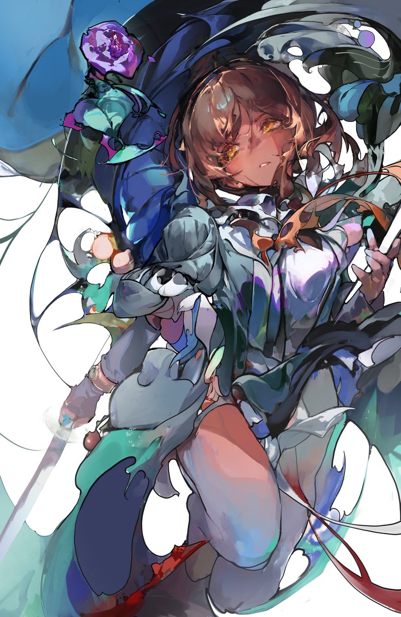 흐름을 따라 이곳에 왔으니, 이를 막는 건 무엇이든 베어내겠습니다.

그린 사람 : <a href="/Redday0365/">공강</a> 
#LimbusComapany