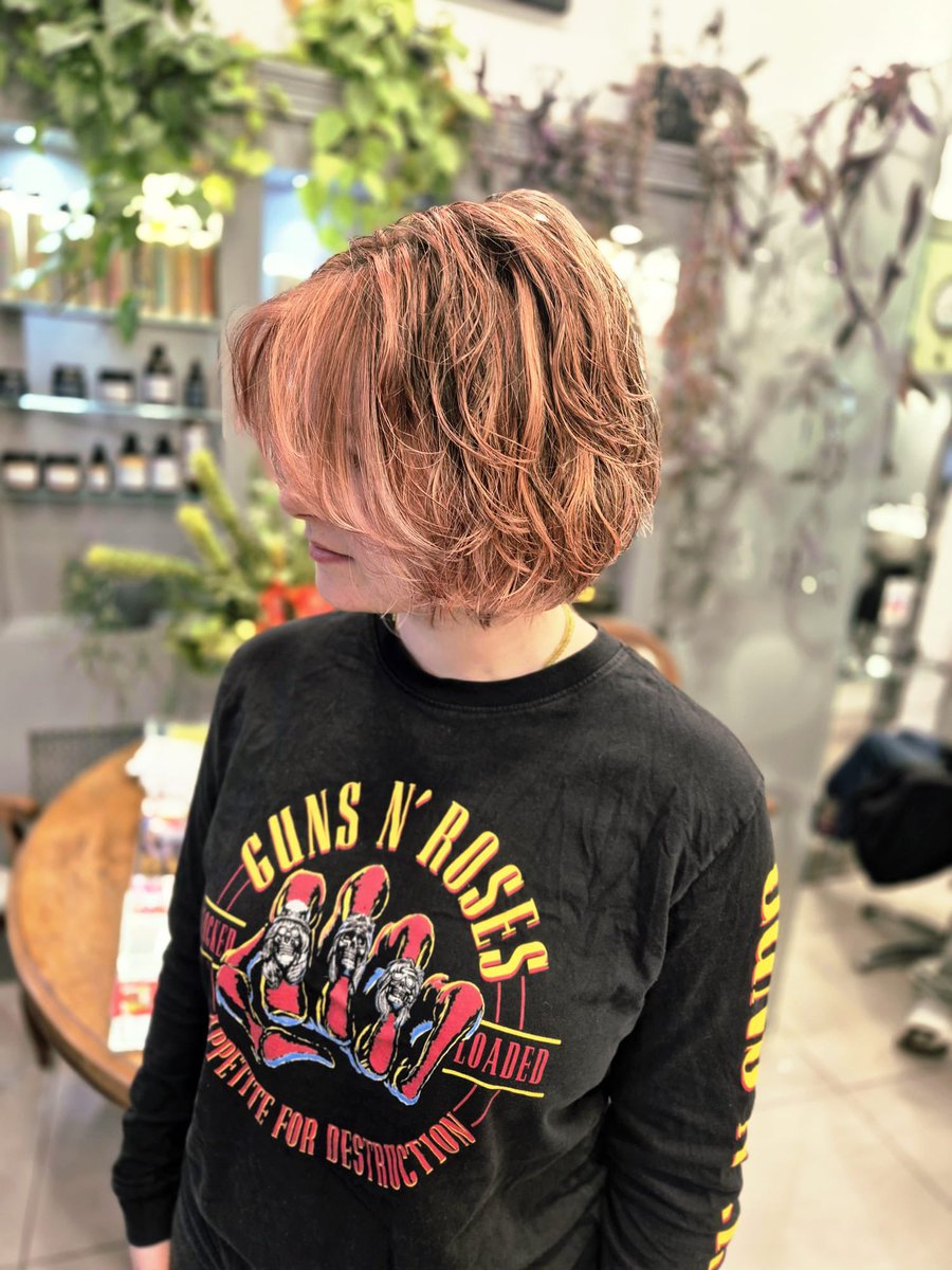 BOKIsHair's tweet photo. The cutest colour change for Autumn 💓Colour transformation by Jenny 🧡

#bokishair #haircolourtransformation #autumnhair #autumnhaircolour https://t.co/yrQYqFqcxL