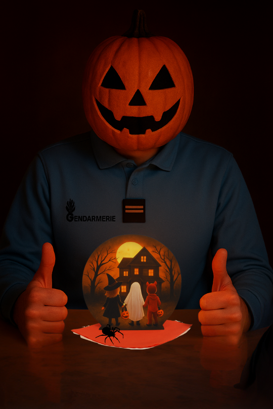 👻Les petits sorciers ne partent pas sans leur gardien !

Ce soir, pendant la chasse aux bonbons🍬
Accompagnez vos enfants, surtout les plus jeunes.
Ne les laissez pas traverser la route seuls.

Parce qu’un #Halloween réussi, c’est avant tout un Halloween en toute sécurité !!🎃