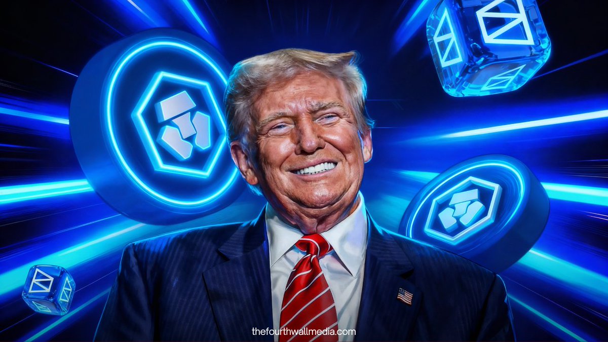 T4Wmedia's tweet image. TRUMP MEDIA LAUNCHES &quot;TRUTH PREDICT&quot; WITH CRYPTO.COM

First prediction markets INSIDE a social app! Bet on elections, Fed rates, sports, gold using $CRO

* Truth Gems → CRO
* U.S. beta SOON
* CRO +11%

#TruthPredict #CryptoCom #CRO #PredictionMarkets #SocialFi…