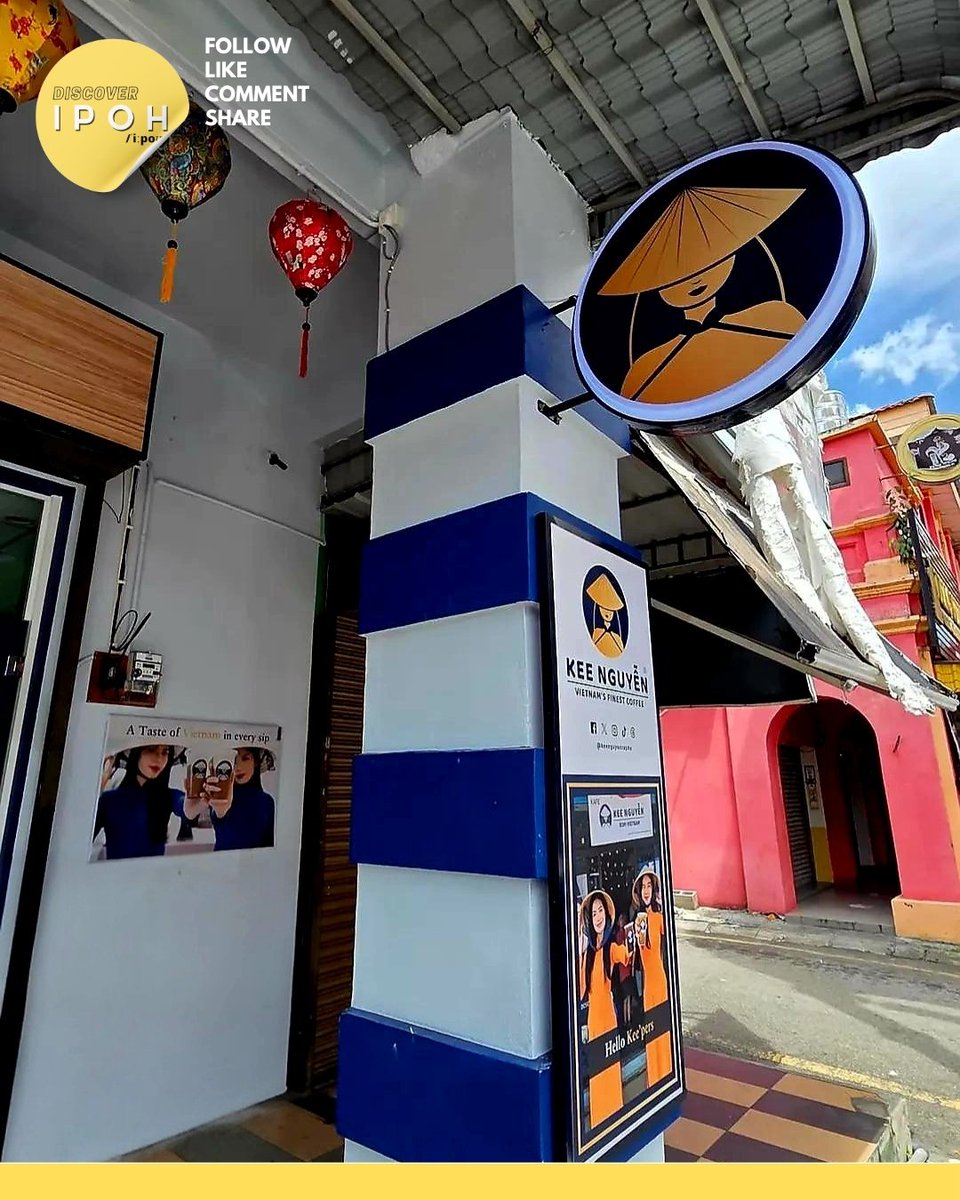 KEE NGUYEN VIETNAM COFFEE

Warga Ipoh yang mengemari kopi Vietnam, pastinya akan gembira kerana Kee Nguyen Vietnam Coffee bakal di buka di Ipoh bulan depan!

📷 Kee Nguyen Vietnam Coffee