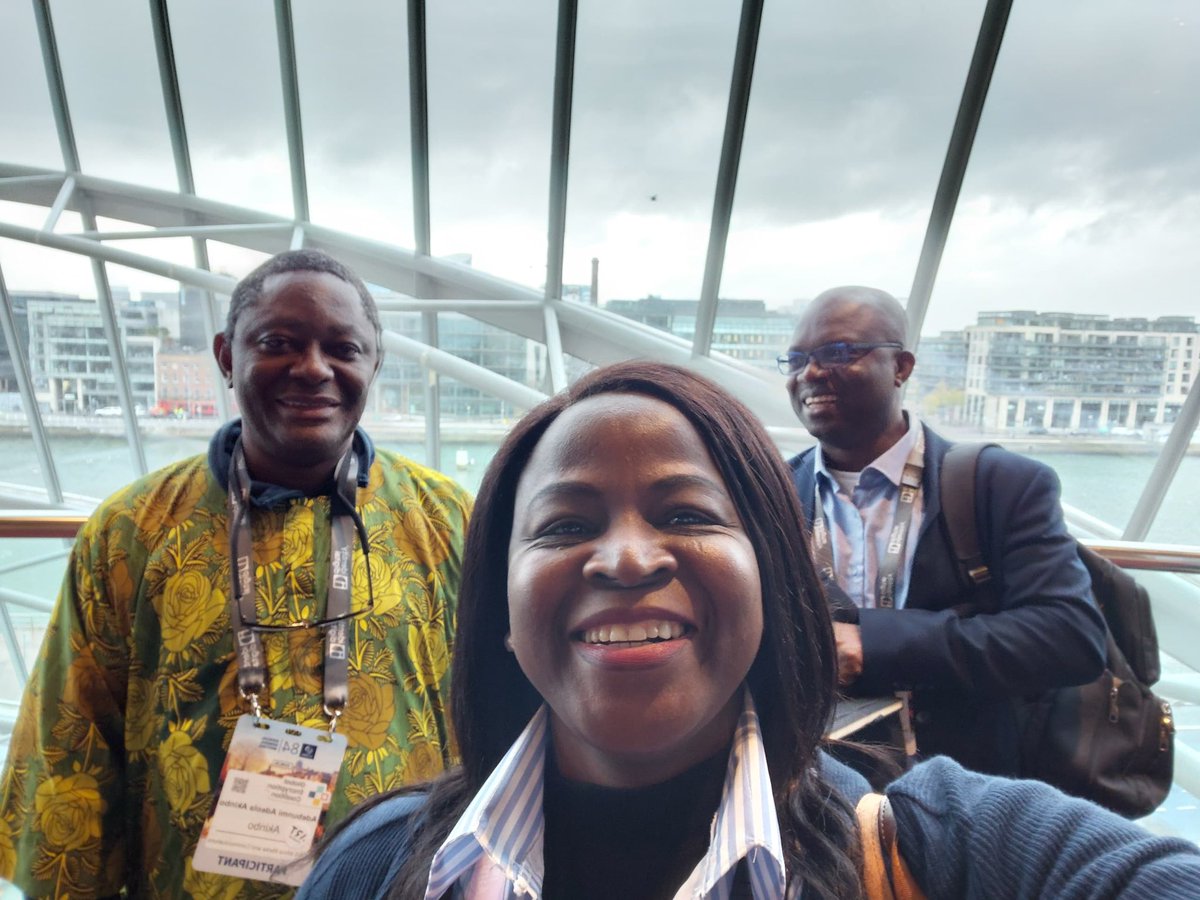niraworks's tweet image. We work hard and play hard.

The .ng team; Mr. Adesola Akinsanya, Mr. Murtala Abdullahi,  Mr. Habeeb Wahab.  and Mrs. Seyi Onasanya  at the ICANN 84 and we met up with some of our members Dr. Adebunmi Adeola Akinbo.