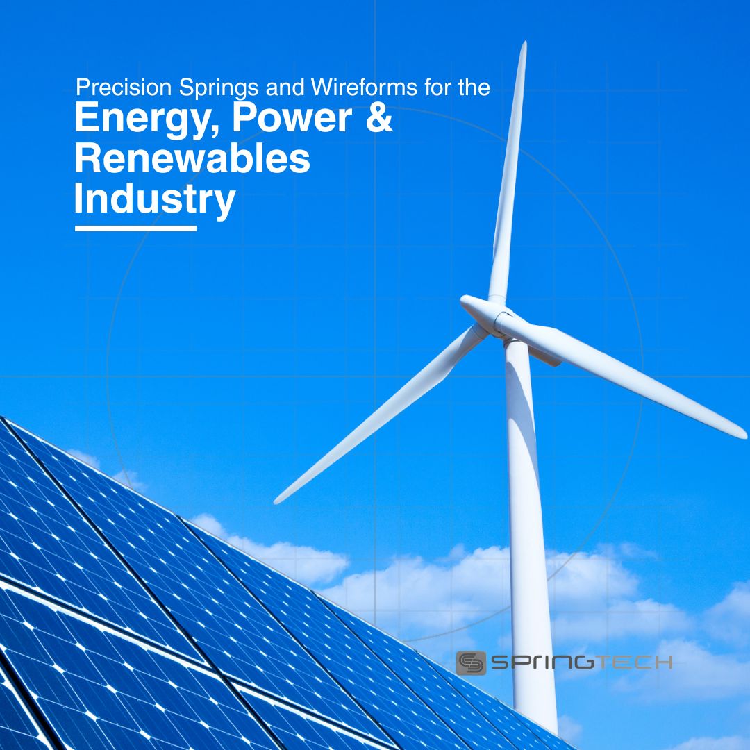 Springtech_UK's tweet image. Today is #SustainabilityDay, so there’s no better time to highlight our contribution to a cleaner, more sustainable future. 🌲

Our #engineers carefully match #spring #design and material selection to each application and environment - from pumps and valves to wind turbines.