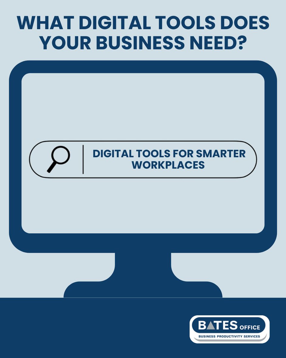 bates_office's tweet image. Digital tools for smarter workplaces 🖥️ 

We provide secure, scalable digital services to help businesses manage files, data, and workflows with ease.

Keep your operations efficient, compliant, and future-ready.
👉 ow.ly/Ogg550WZo9t

#SmartSystems #DigitalSupport #BatesIT