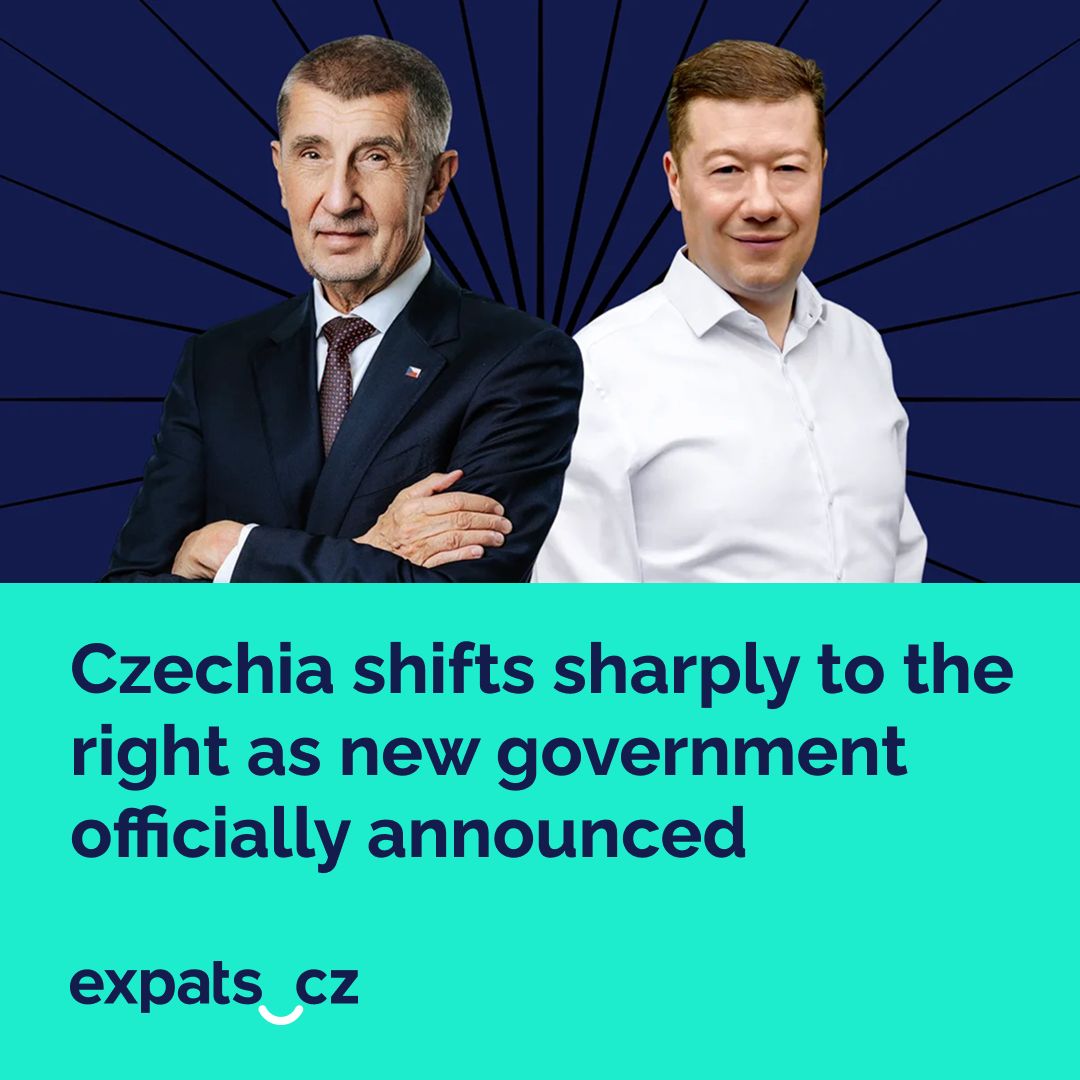 📢 ANO leader Andrej Babiš confirmed today that two other parties will form a coalition with his populist party.

🇪🇺 The EU is one issue: one of the parties wants to take Czechia outside it, one wants to reform the bloc, and the other promises to stay.

expats.cz/r/ichgi