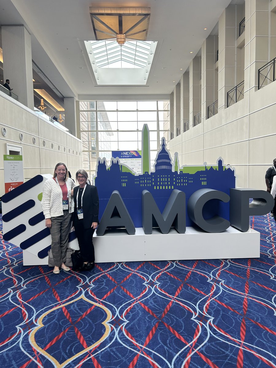 PrimeGlobalBuzz's tweet image. Megan Pollack and Holly Trautman have arrived at @AMCP Nexus 2025! 
#ManagedCare pharmacy is facing its most pivotal moment in decades.  
At #AMCPNexus, we’re joining leaders to navigate these changes and explore what they mean for patients, payers and innovation. 🧑‍⚕️