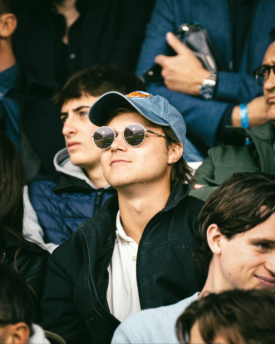 rudethaccess's tweet image. Rudy Pankow durante jogo do Como 1907 X Juventus, na Itália. (19/10)