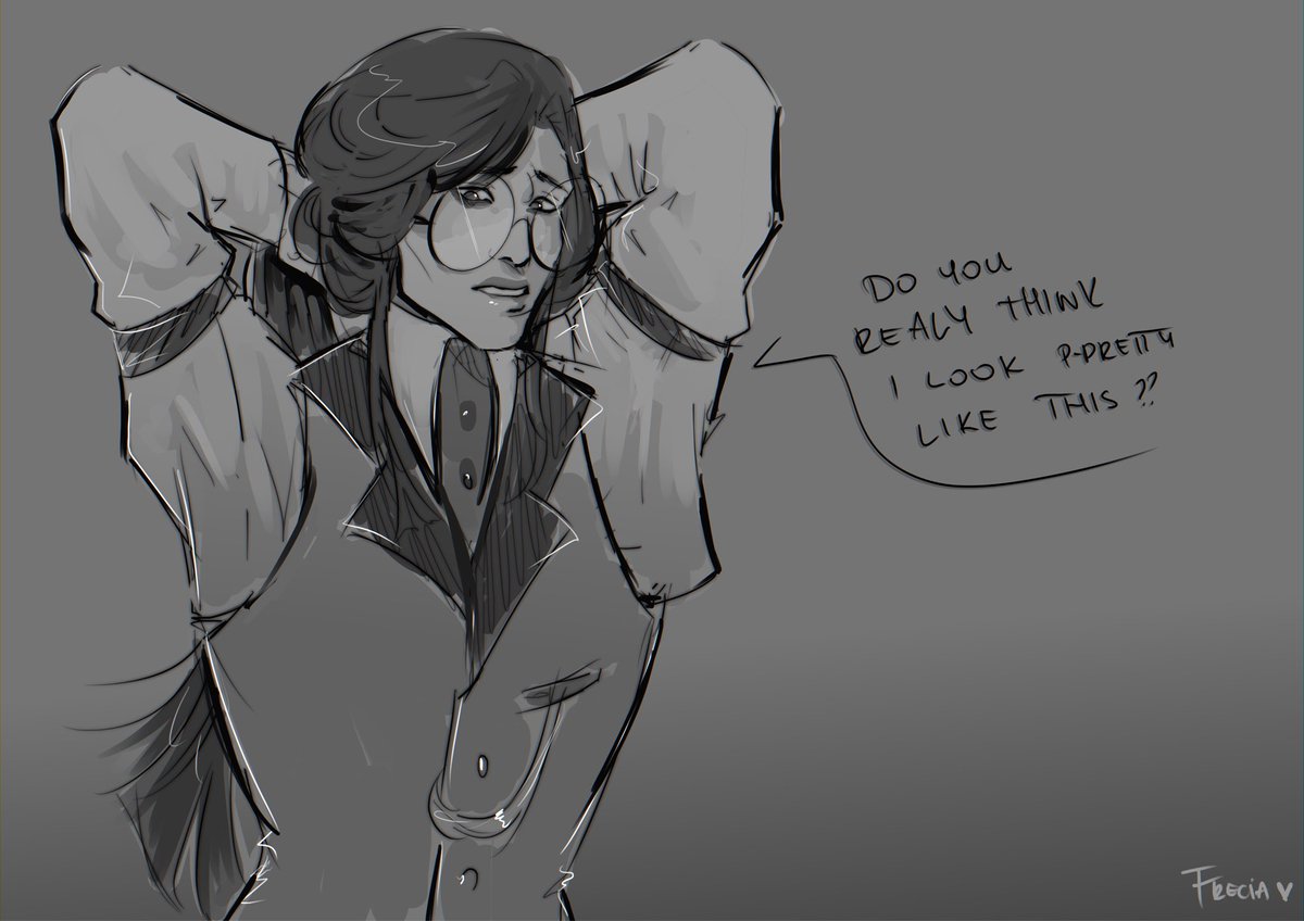 10 minute sketch on my break at work, I’m fucking obsessed with him rn !! Sir Pentious my beloved 

#HazbinHotel #hazbinhotelseason2 #sirpentious